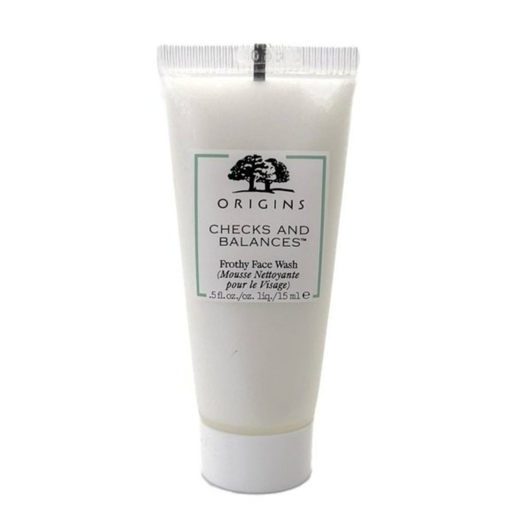 **5/$25** BEAUTY – ORIGINS Checks & Balances Frothy Face Wash